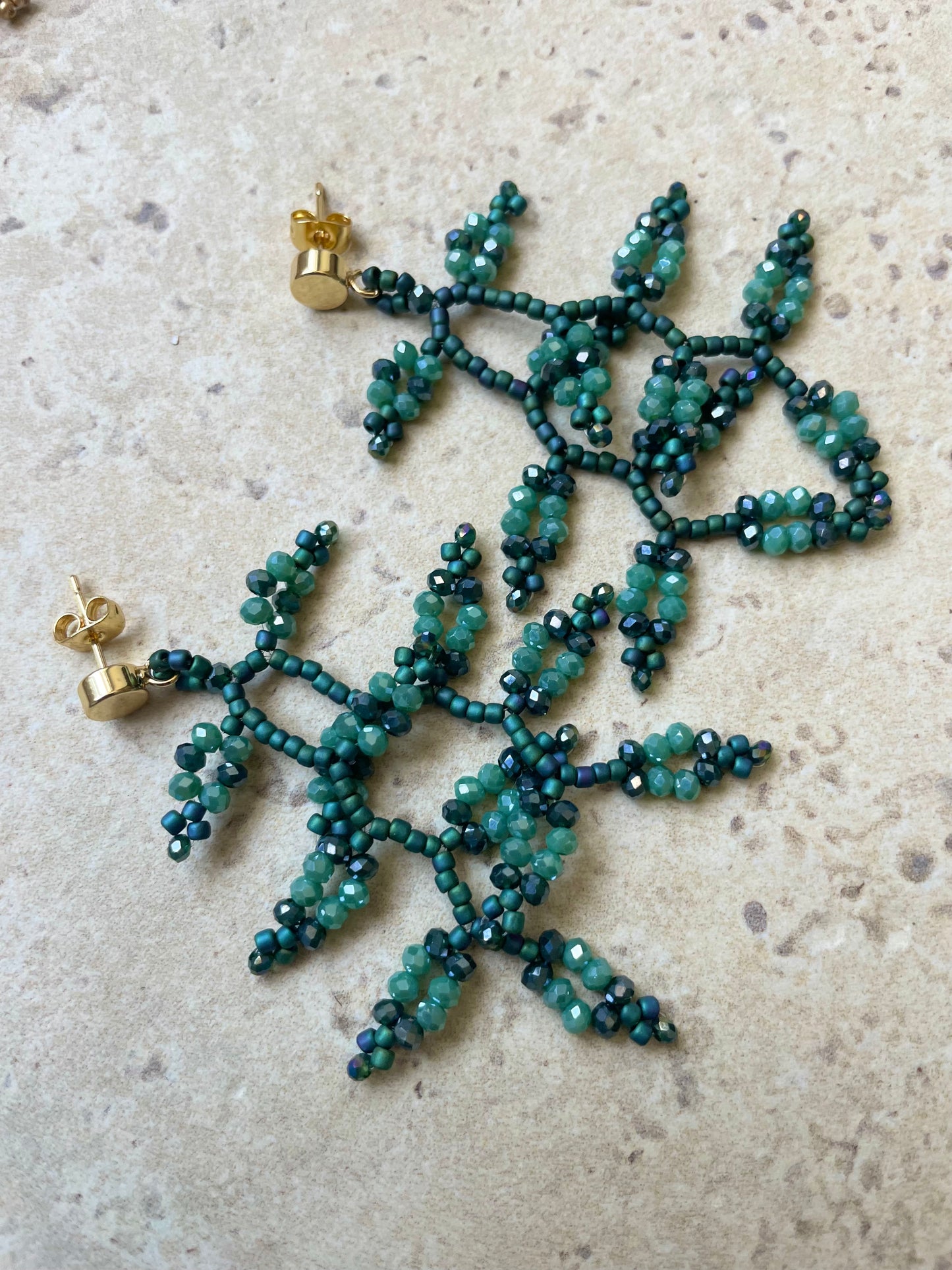 SILVA_Matte metallic iris teal green with shimmer