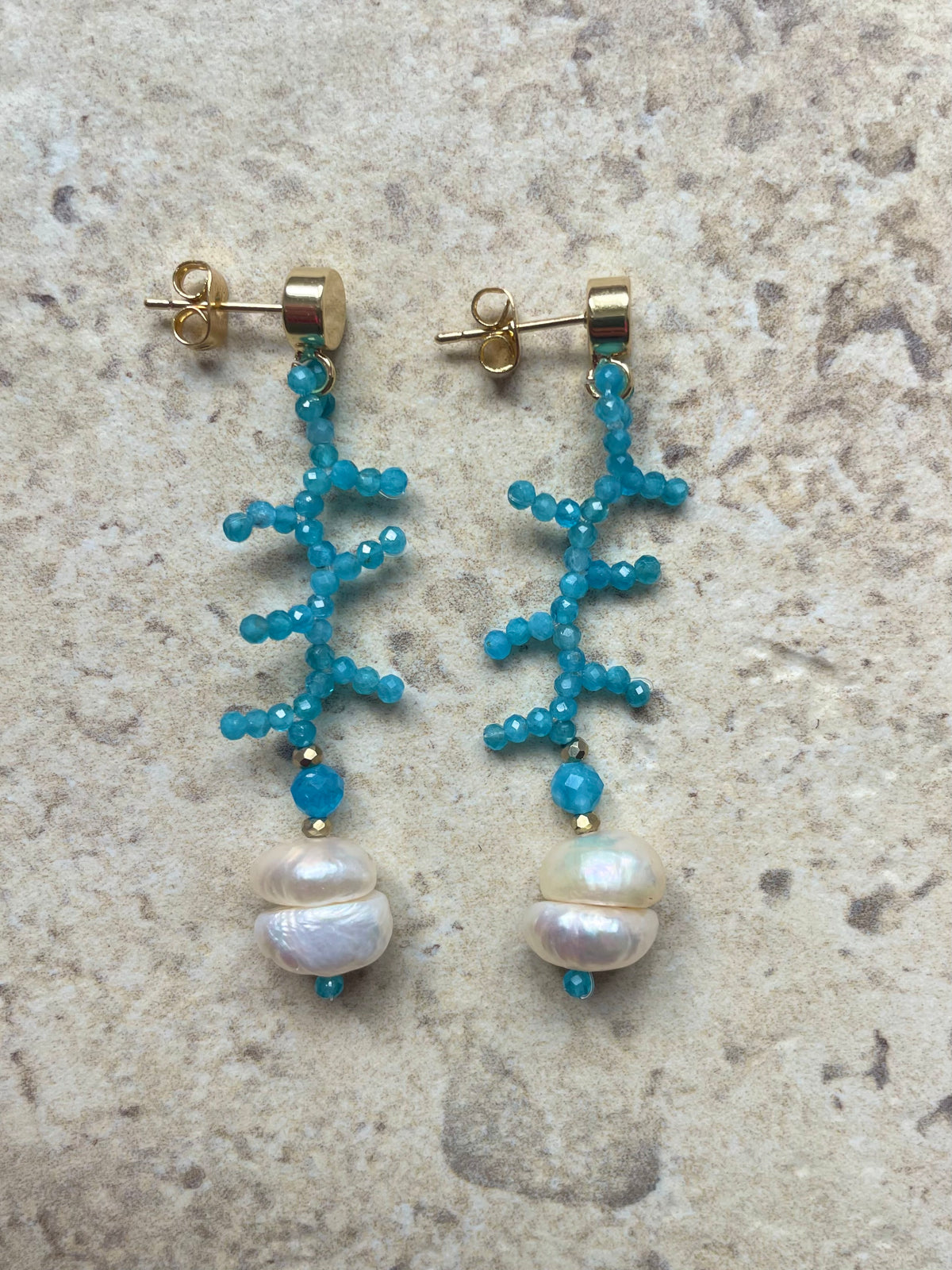 EILIN_Apatit facettiert with freshwater pearls