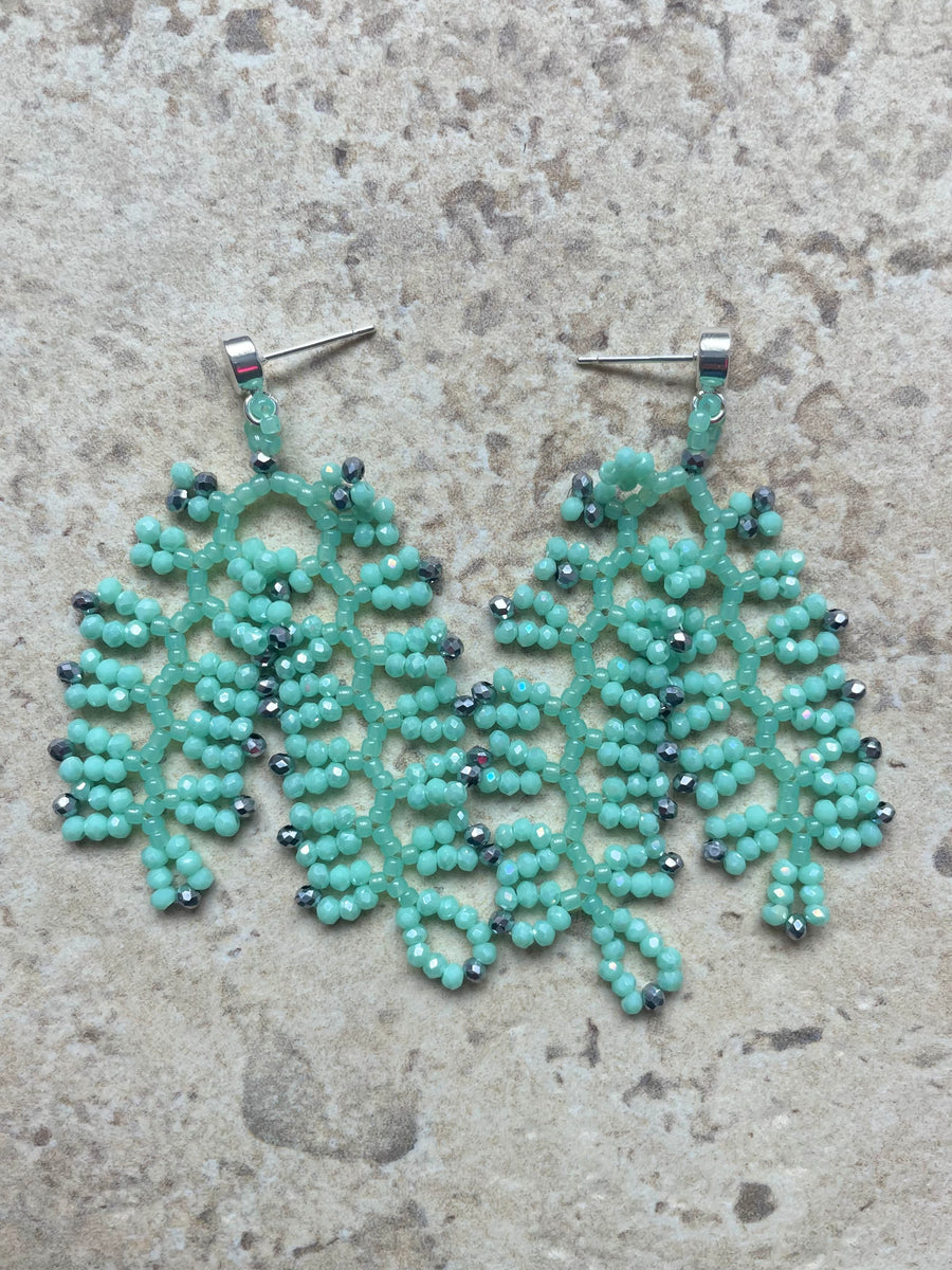 ARDEN_Mint green with shimmer