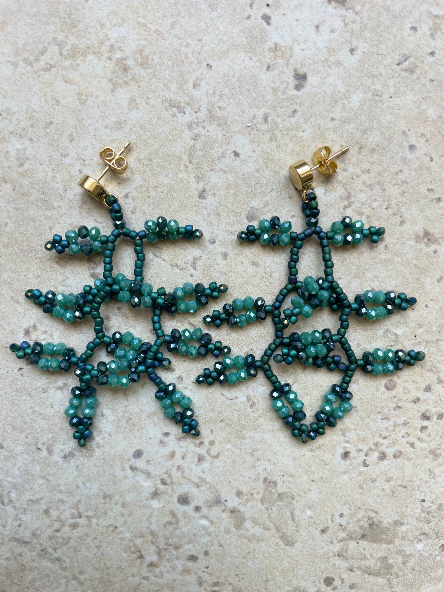 SILVA_Matte metallic iris teal green with shimmer