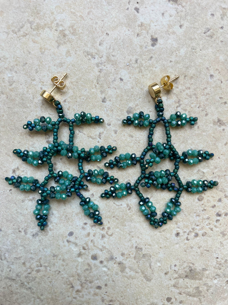 SILVA_Matte metallic iris teal green with shimmer