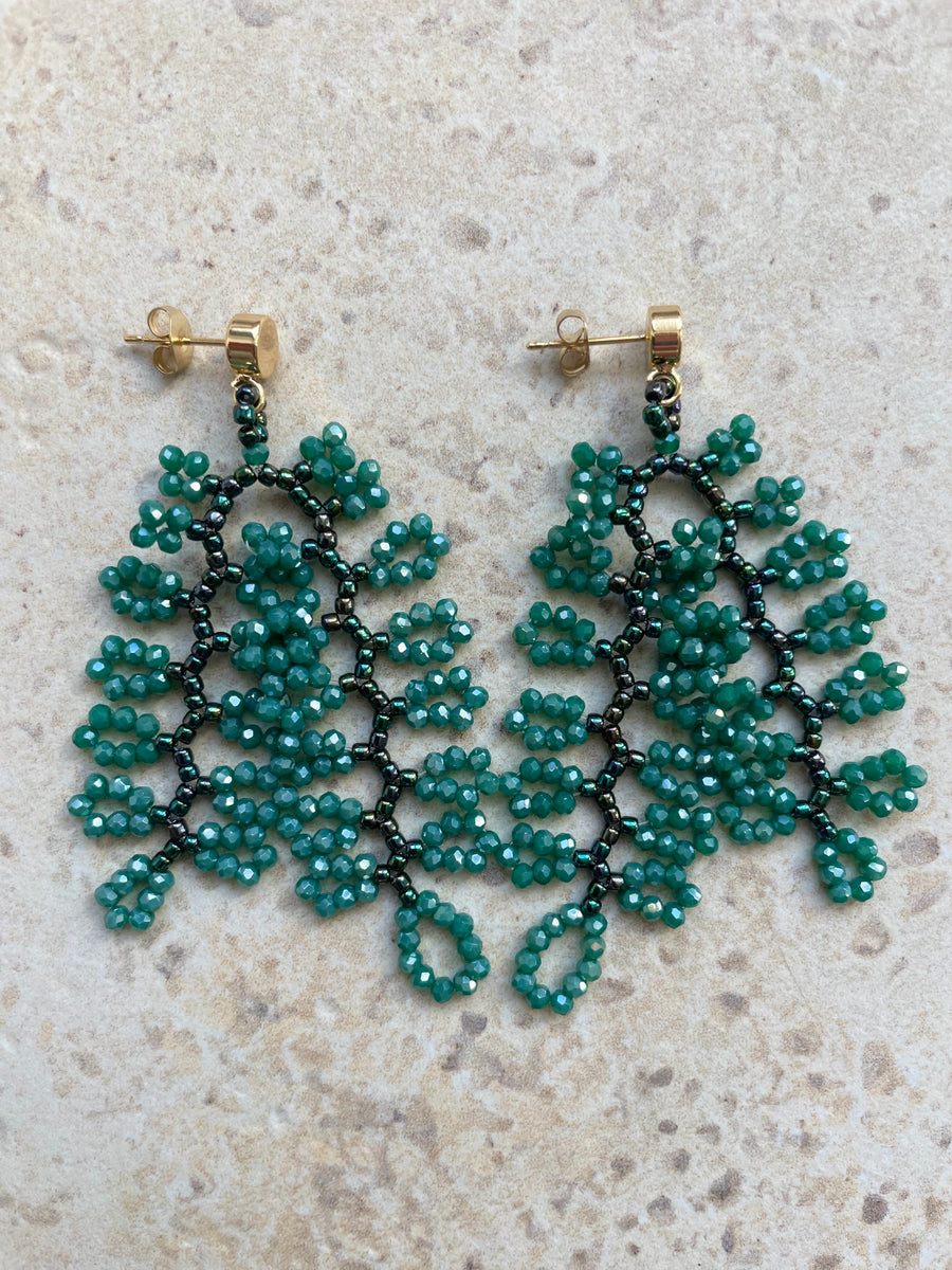 ARDEN_green metallic with shimmer