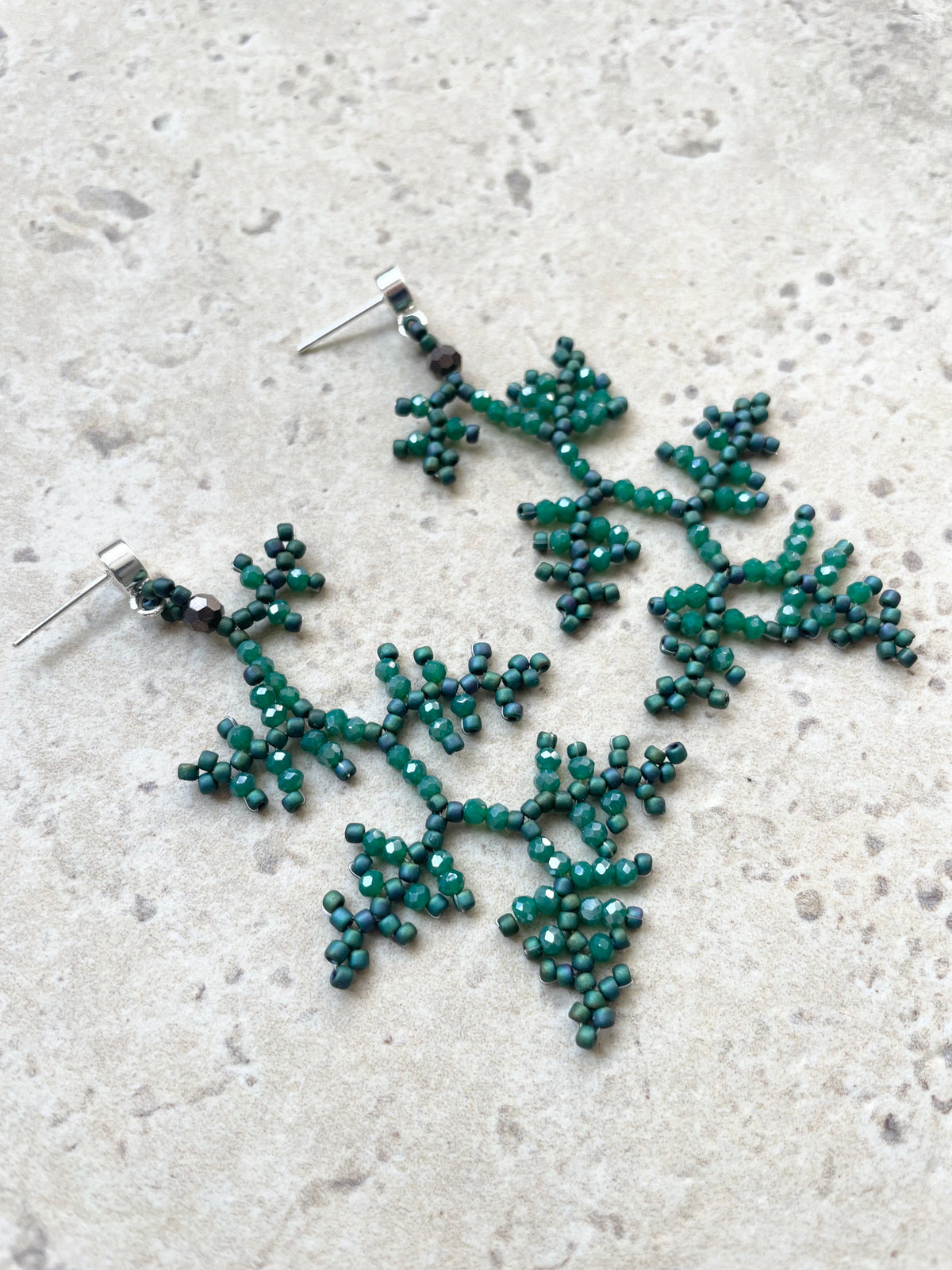 FERN_Matte iris teal with green shimmer