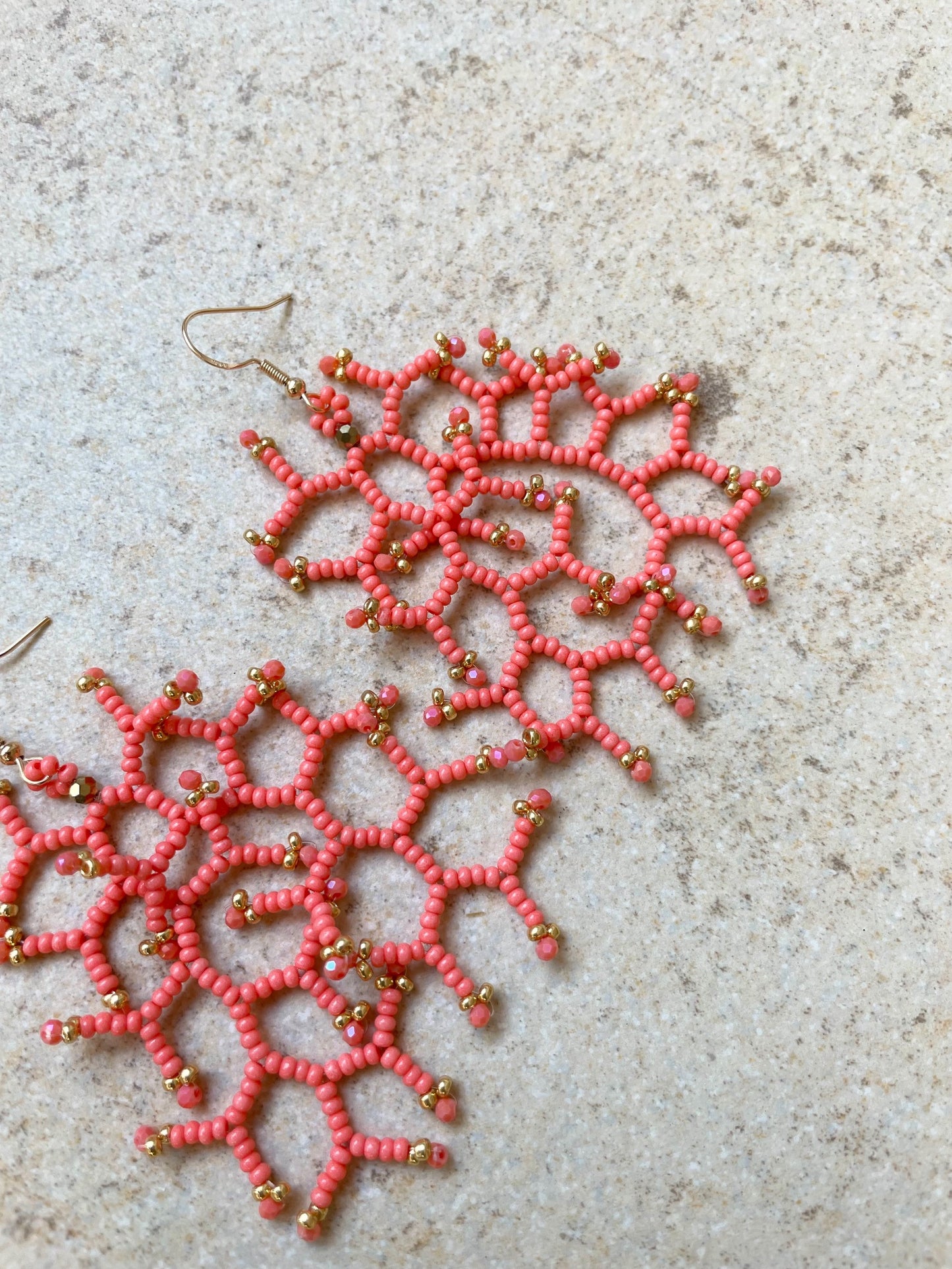 Opaque classic coral red