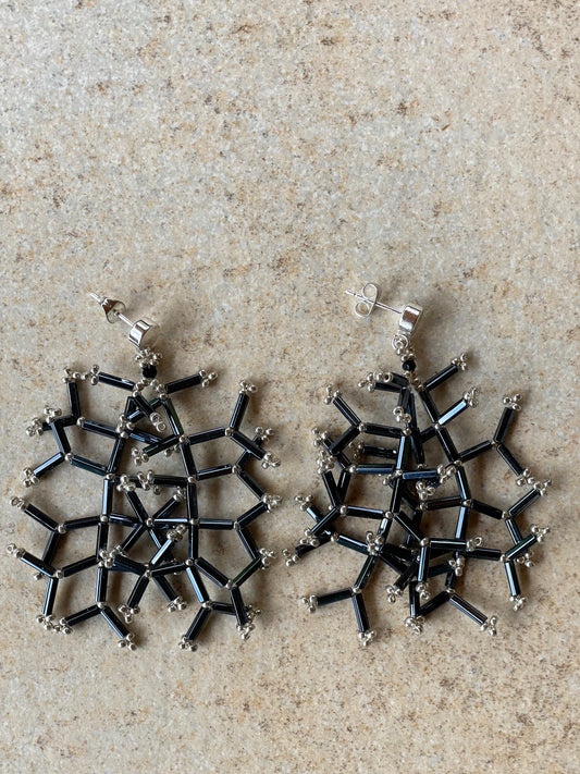 Glossy bloodstone black/blue