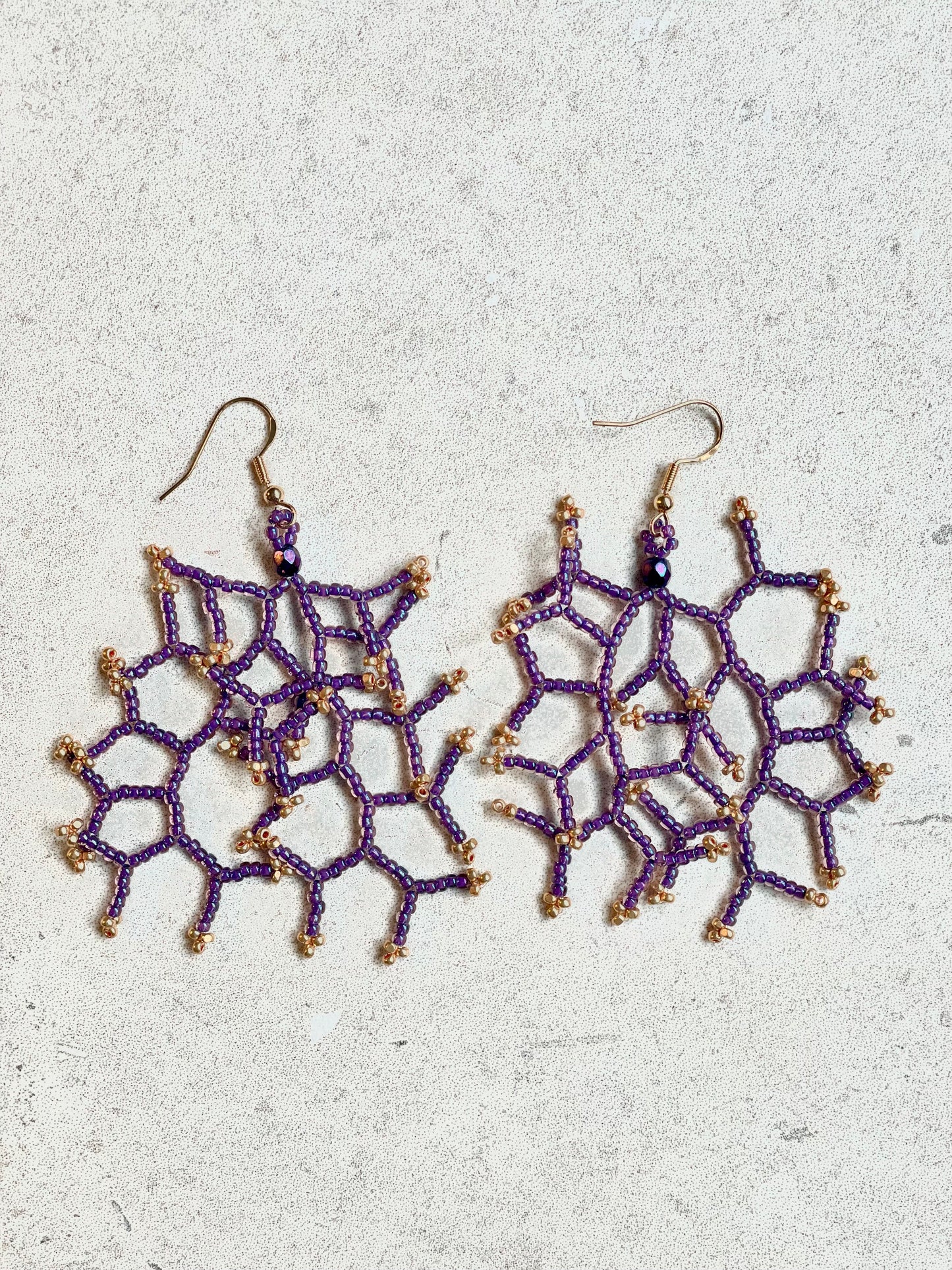 Transparent rainbow purple