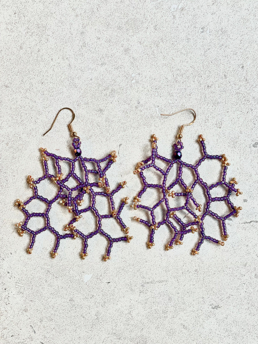 Transparent rainbow purple