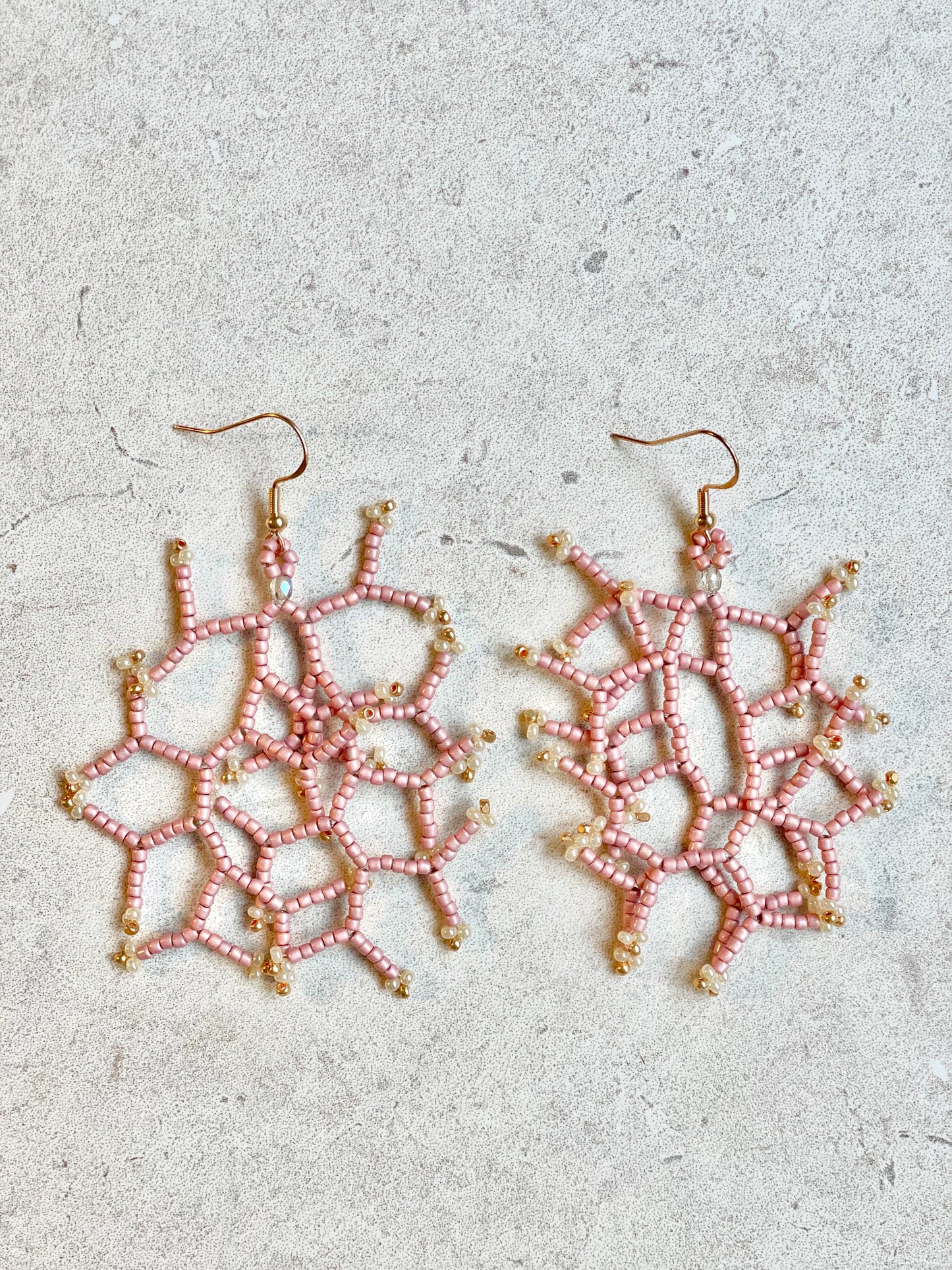 Matte rosé coral galvanised