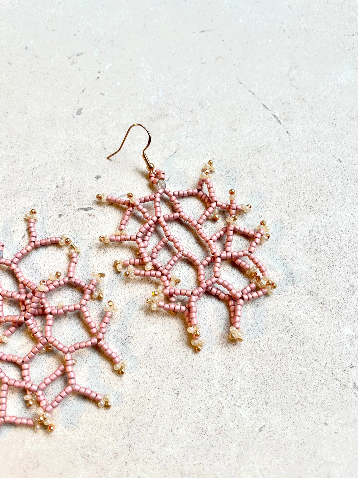 Matte rosé coral galvanised